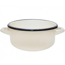 Rondel Emaliowany z uchwytami 14 cm